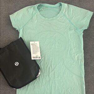lululemon athletica Mint Short Sleeve Tech Tee